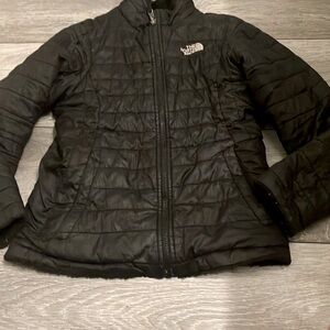 Kids north face reversible coat